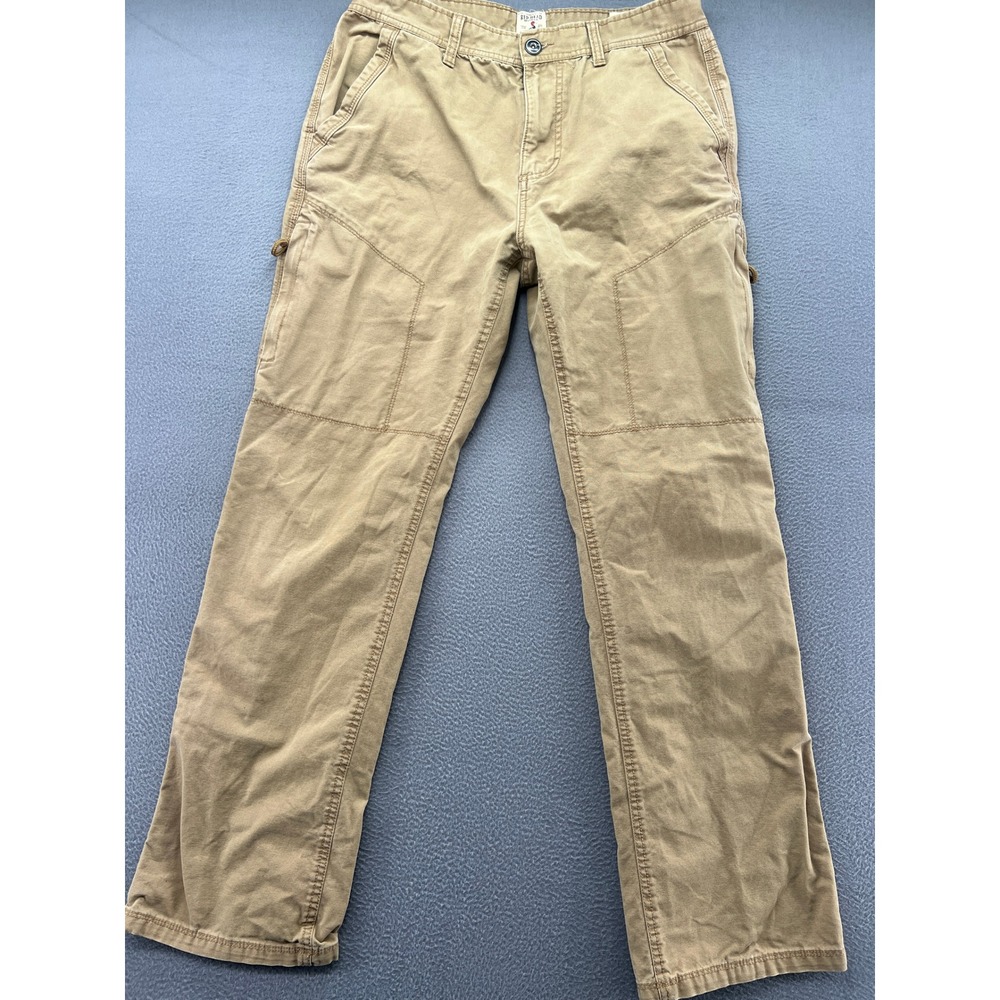 Red Head Pants Mens Sz 33x32 Khaki Tan Canvas Utility Work Field